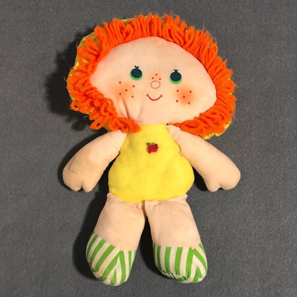 Apple Dumpling Rag Doll Strawberry Shortcake Vintage Retro 80s - Picture 2 of 13